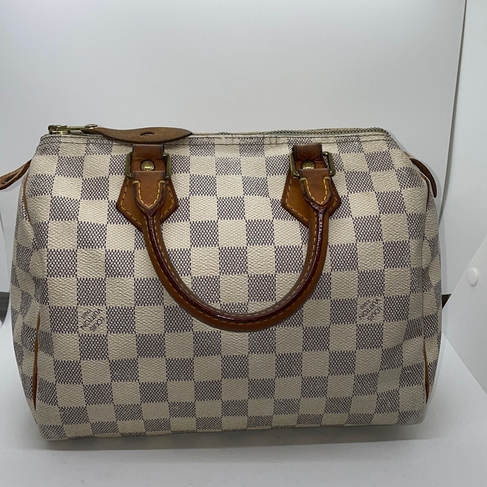 Louis Vuitton Damier Azur speedy bag 25 - Picture 1 of 16